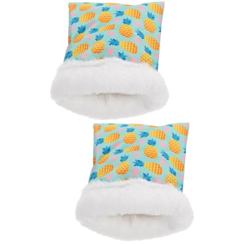 Amosfun 2st Schlafsack Für Hamster Meerschweinchenbett Kuschelsack Meerschweinchen Kuschelsack Hamsterversteck Rattenhaus Meerschweinchensack Igeltasche Haustier Das Bett Oxford- von Amosfun