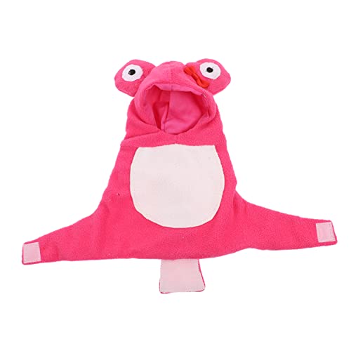 Amosfun 3 STK Papageienkleidung Kleider für den Winter Haustier winterversorgung Kuscheltier warme Hoodies Warmer Vogelmantel Kleidung für Haustierpapageien Halloween Kleiner Papagei Vögel von Amosfun