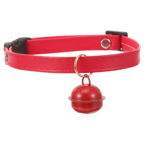 Amosfun 3St Welpenhalsbänder Welpenhalsband Hundehalsbänder für Welpen Welpe Kragen Haustierhalsband mit Glocke Katzenhalsband Hündchen Lipgloss von Amosfun