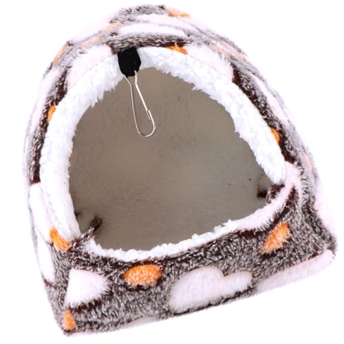 Amosfun 3st Hängematte Für Hamster Betthöhle Für Meerschweinchen Kleines Spielzeug Für Haustiere Rattenhängematte Für Haustiere Schlafendes Flanell Baumwolle Das Bett Gemütlich von Amosfun