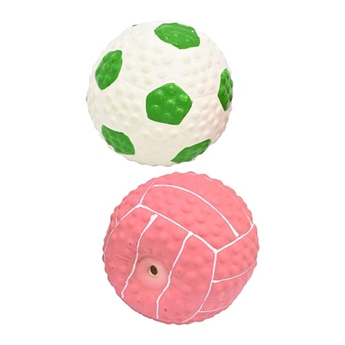 Amosfun 8 STK Spielzeugball Laufendes Krabbenhundespielzeug Hundekauspielzeug Für Welpen Plüschspielzeug Für Hunde Quietschende Bälle Für Hunde Kaubälle Für Haustiere Ballwerfer Für Hunde von Amosfun