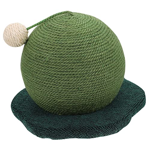 Amosfun Cactus Cat Kratzbrett Kratzbaum Für Kratzbäume Katzenspielzeug Aus Sisal Kätzchen Gegen Kratzer Kratzbaum Für Katzen Kratzbaum Aus Sisal Katze Kletterbaum Baumwollseil Katze Spielt von Amosfun