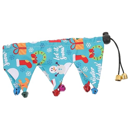 Amosfun Halsband weihnachtsdeko Halsketten Haustierhalsbänder für Katzen Kätzchenhalsbänder für Mädchen Foto-Requisiten Schal schmücken Zubehör Polyester Baby Kürbis große Katze von Amosfun