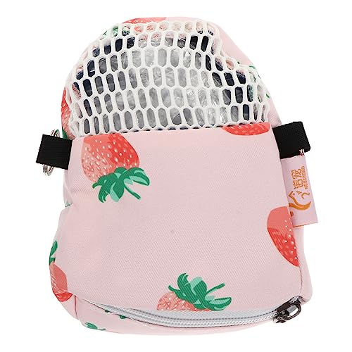 Amosfun Hamster aus Tasche Heimtierbedarf atmungsaktiver Ausgangsbeutel reisetaschen Seesäcke für unterwegs Chinchilla-Tragetasche Reisetasche für Haustiere tragen Outdoor-Tasche Rucksack von Amosfun