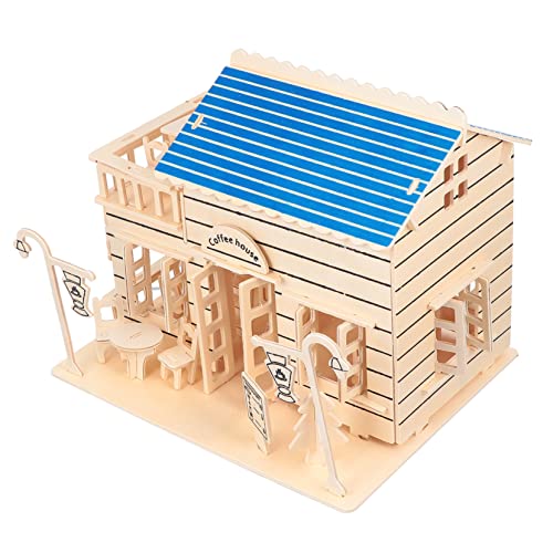 Amosfun Hamsterhaus Kletterspielzeug Hamsterversteck Hamsterschloss Hamsterstreu Versteckt Sich Spielzeug Für Rennmäuse Lebensraum Für Hamsterkäfige Chinchilla Hölzern Klettern Zubehör 3D von Amosfun