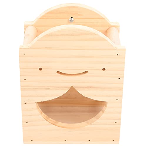 Amosfun Hamster Feeder Bunny Heu Feeder Rack Holz Lagerung Große Kapazität Für Fütterung Lieferungen von Amosfun