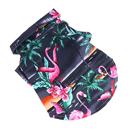 Amosfun Hawaiihemd Hawaii-Hemden Hawaii-Shirt Welpen-Outfits Welpenkleidung Haustierhemden für Katzen Haustierhemden für kleine Hunde kreatives Hundekostü -Hund Haustier Hund von Amosfun