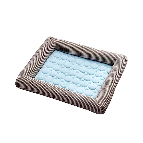 Amosfun Hund Kühlung Katze Kühlbett Coole Matte Für Hunde Kühlende Hundematte Kühlmatte Für Hunde 24-Zoll-kistenbett Kissen Für Katze Hundebox Pad EIS Seidenmatte Kühlkissen Kleiner Hund von Amosfun