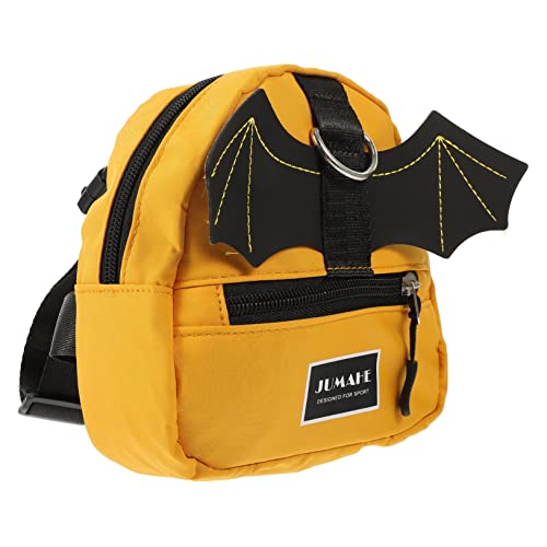 Amosfun Hunde Rucksack Rucksackgeschirr Für Haustiere Wanderrucksack Für Hunde Geschirr Für Große Hunde Hundeweste Rucksack Satteltasche Für Haustiere Katze Mini Reisen Chihuahua Segeltuch von Amosfun