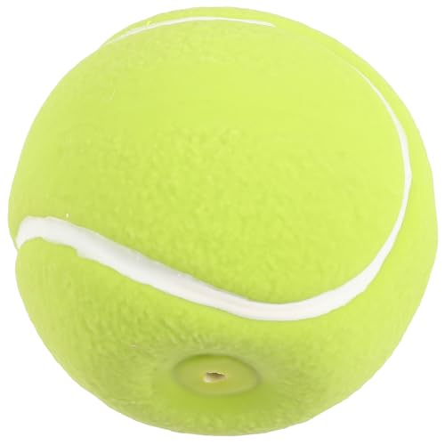 Amosfun Hundespielzeugball Hunde-Retriever-bälle Tennisspielzeug Für Hunde Quietschendes Welpenspielzeug Spielball Holen Kauspielzeug Für Haustiere Kauball Für Hunde Corgi Fußball Gummi von Amosfun