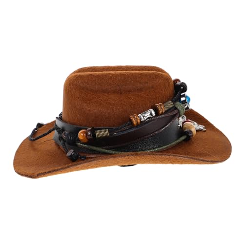 Amosfun Westliches Autozubehör Auto Innenraum zubehör Auto Innenraum Accessoire Westernhut Cowboy-Kostüm für Hunde Zubehör für Rückspiegel Hundepartyhut Cowgirl-Hut Cowboyhüte Polyester Amosfun Westliches Autozubehör Auto Innenraum zubehör Auto Innenraum Accessoire Westernhut Cowboy-Kostüm für Hunde Zubehör für Rückspiegel Hundepartyhut Cowgirl-Hut Cowboyhüte Polyester von Amosfun