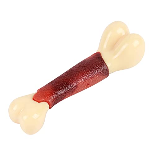 Hundespielzeug für aggressive Kauer Nylon & Gummi Knochen Molar Stick für Hunde Langlebiges Kauspielzeug Zahnreinigung Hundespielzeug Knochen für kleine Hunde für aggressive Kauer Hund Kauspielzeug von Amsixo