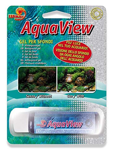 Aquaview Fixiergel von Amtra Wave für Fotorückwände 30ml Aquarium Rückwand Folie von Amtra Deko