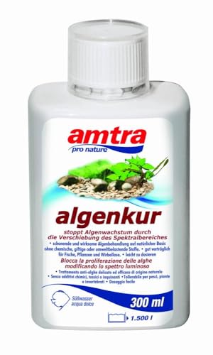 Amtra A3050043 BN201 Algenkur Wasseraufbereiter für Aquarien, 300 ml von Amtra