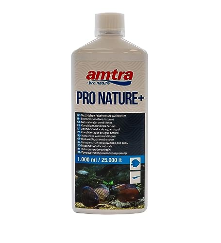 Amtra Pro Nature Plus – Wasseraufbereiter für Süßwasseraquarien, macht Leitungswasser sicher für Fische, entfernt Chlor und Schwermetalle, 1000 ml von Amtra