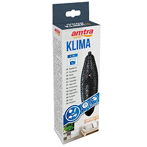 Amtra Klima Nano PRESET 50 Watt Heizgerät für Aquarien, Schildkröten und Wasser Terrarien von Amtra