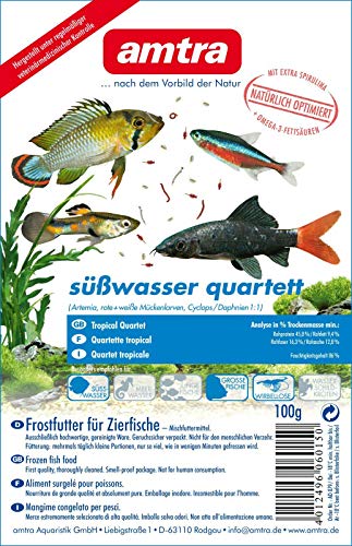 Amtra Süßwasserquartett Blister 20x100g (2kg) von Amtra