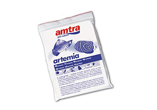 Amtra Frostfutter für Zierfische 1kg - 10x100g Portionen - mit Spirulina und Omega-3-Fettsäuren - für Mittelgroße Fische wie Regenbogenfische, Skalare, Diskus, Buntbarsche & mehr von Amtra