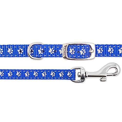 Ancol Small Bite Reflektierendes Halsband und Leine, Blau von Ancol