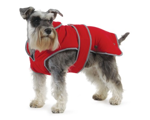 Ancol Stormguard Hundemantel, M, rot von Ancol