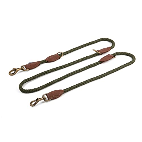 Heritage Rope Multiway Trainings- und Steuerleine Grün 2 m x 12 mm von Ancol