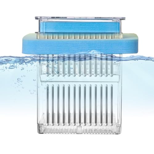 Ancsttu Guppy Schlüpfbox, schwimmende Guppy Zuchtbox für kleine Fische, klarer Aquatic Life Inkubator Isolationsbox für Betta von Ancsttu