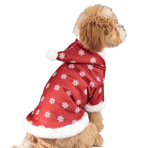 Weihnachtskostüme Für Haustiere, Weihnachtshundekostüm, Hundemäntel Aus Baumwolle Hunde Warme Winterkleidung Verdickte Haustierjacke Für Hunde Weihnachten Und Winter Im Freien von Ancsttu