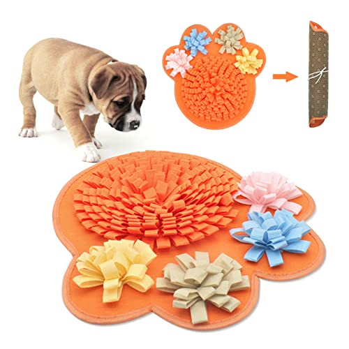 Andiker schnüffelteppich für Hunde, Krallenförmige Hunde Schnüffelmatte Interaktives Futterspiel für Langeweile, Hund Puzzle Spielzeug(A) von Andiker