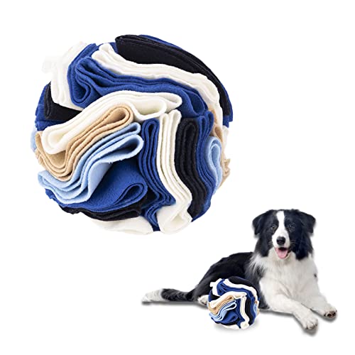 Andiker Hunde-Schnüffelball, interaktives Hundespielzeug, Ball, Hund, Gehirn, stimulierendes Puzzle-Spielzeug für Hunde, Bereicherung von Andiker