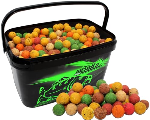 Magic Baits Boilie Mix im Eimer 4 Kg Futterboilies Feeder Boilie Karpfenboilies Carp Baits von Angel-Berger