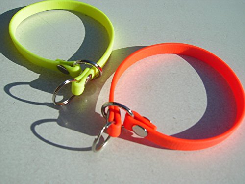 Angel for Pets MJH BioThane Clicker Armband 9mm orange Gr. S von Angel for Pets