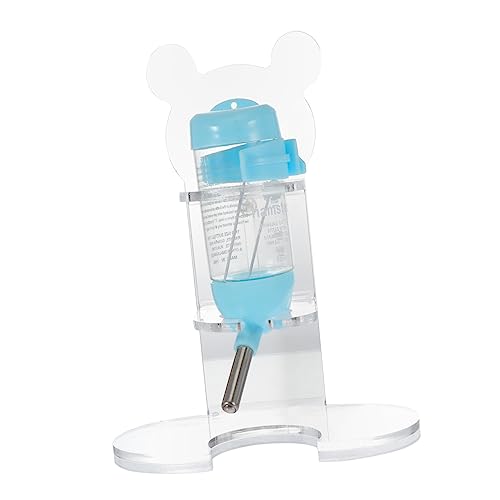 Angoily 1 Satz Hamster Flaschenhalter Kaninchenkäfig Wasserspender Wassernapf Für Hunde Hasenwasserspender Hamsterflasche Nein Auslaufsichere Wasserflaschen Zubehör Haustier Acryl von Angoily