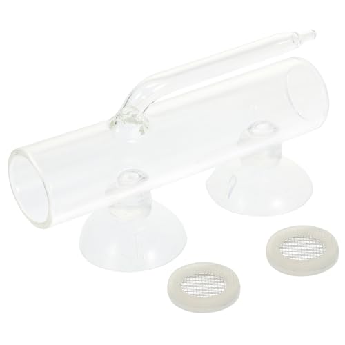 Angoily 1 Satz Inkubator Für Aquarien Terrarien Fischzuchtbecken Fischeier Schlüpfen Brutröhre Für Aquarien Fisch-inkubator-Tumbler Salzgarnelen-Ei-Separator Aquarium Glas Angeln Baby von Angoily