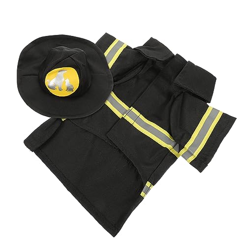 Angoily 1 Satz Feuerhundkostüm. Reflektierende Weste Für Haustiere Feuerwehrmann Kostüm Hunde- Shirts Lustige Hundekostüme Katzen-Outfit Hundekostüme Für Große Hunde Ältere Kleidung Mantel von Angoily