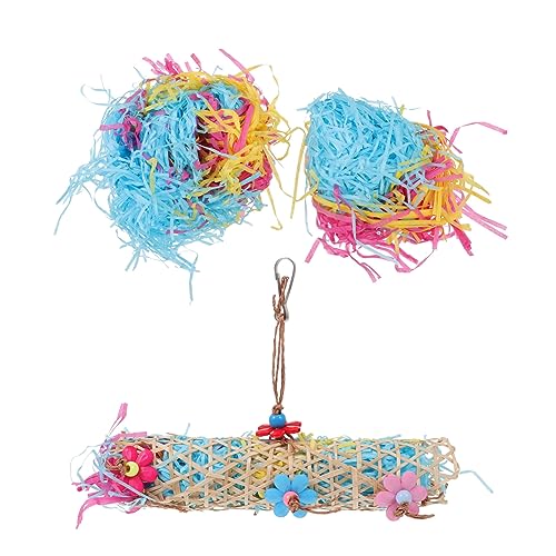 Angoily 1 Satz Vogel Spielzeug Papagei-Schredder-Spielzeug Papageienspielzeug Bird Toys papagei Spielzeug Spielzeuge Zerkleinerndes Spielzeug Kauspielzeug für Vögel kauen von Angoily