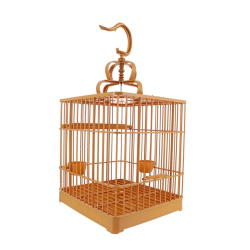 Angoily 1 Satz Vogelkäfig großes vogelhaus The Big Bird cage Futterkäfig für Papageien Reiseträger für Vögel Haustierkäfig Heimtierbedarf draussen Papageienkäfig Geflügel von Angoily