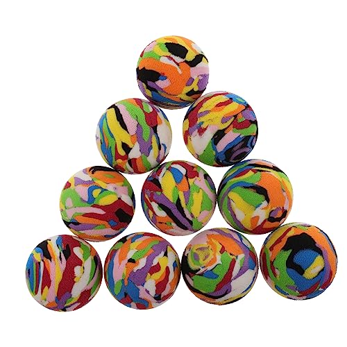 Angoily 10St Kugel aus Eva-Schaum pet Supplies haustierbedarf lustiges Katzenspielzeug Beißspielzeug Spielzeuge Katze jagt Ballspielzeug Pet-Ball-Spielzeug elastisch von Angoily