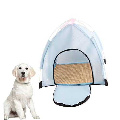 Angoily 1Stk Proatble Cat Shade Cabana Faltbares Haustierzelt Hundeschlafhaus Hundehütte Zelte regenfestes kleines Haustierzelt Haustierzubehör Waschbar Hundezelt Katzenbett Reisen von Angoily