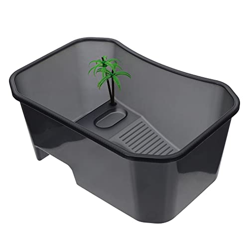 Angoily 1Stk Mini-Schildkrötenbecken Plastiktiere Reptilienkäfig aus Acryl Zubehör für Aquarien Schildkröte Fall Schildkrötenpanzer Schnappschildkröte Terrarium Suite Container Glas von Angoily