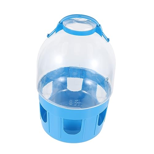 Angoily 1stk Taubenkessel Vogelfutterflasche Pet Bird Feeder Vogelwasserflaschentrinker Wachtel-Feeder Vogel Wasserschale Vogel Wasserspender Taubenwassertopf PVC Trinkbrunnen Taubenschlag von Angoily