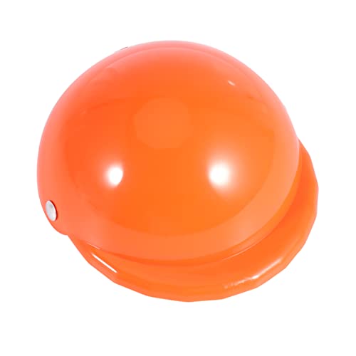 Angoily Hundeschutz Sonnenhut Für Hunde Haustierhelm Welpenhelm 6 Zoll Orange Sicherheitshut Für Haustiere Outdoor-aktivitäten von Angoily