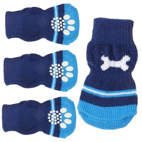 Angoily 2 Paar Haustier Socken Baumwolle rutschfest Haustier Hund von Angoily