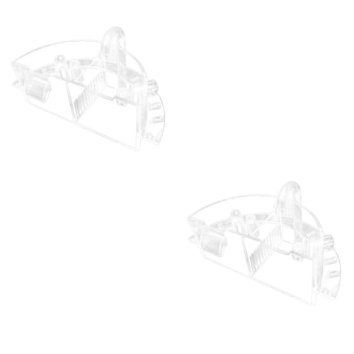 Angoily 2 Stück 3 Filterbox für Aquarien Luftfilter Kleiner Schwammfilter Wasserpumpe schwämme Silent Aquarium Filter Silent Aquarienfilter pneumatisch Sauerstoffpumpe Werkzeug Plastik von Angoily