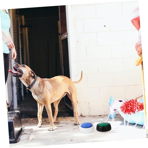 Angoily 20 STK Kommunikationstaste Aufnahmetaste Hund Interaktive Schaltflächen Aufzeichenbare Antwortsummer Hund Spricht Taste Schaltflächen Für Das Haustiertraining Knopf Abs Der Hund von Angoily