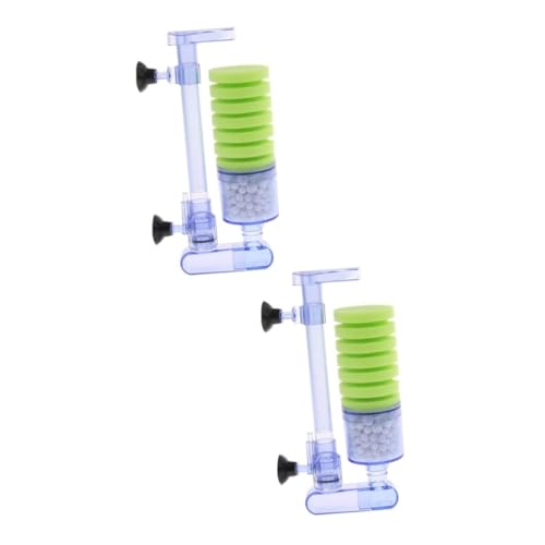 2St drehfilter wasserfilter Plastic Filter waserfilter Biochemical Filter Sieb Filter für Aquarien wandmontierter Filter Aquarienfilter Aquariumfilter An der Wand montiert Toilette von Angoily