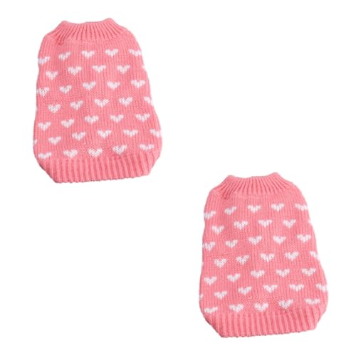 Angoily 2 Stück Hundeparty-Strickpullover Für Haustiere Gemütliche Hundekleidung Größe L Angoily 2 Stück Hundeparty-Strickpullover Für Haustiere Gemütliche Hundekleidung Größe L von Angoily