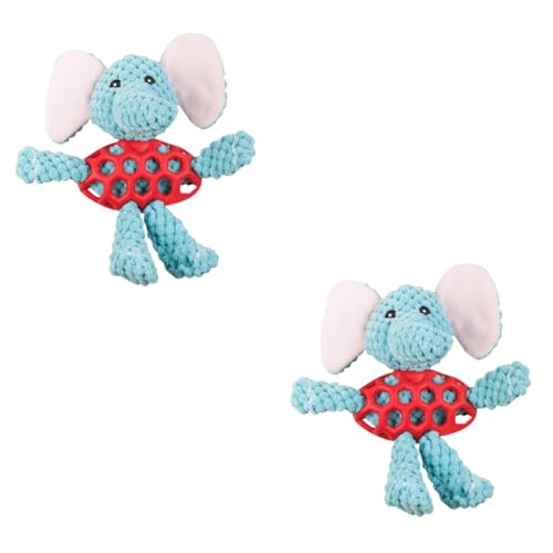 2St interaktives Spielzeug knete Spielzeug regice Plush Langlebiges Spielzeug Soft Toy Spielzeug für Katzen quietschspielzeug für Hunde anorith Plush cat Toy singen Rasselpapier von Angoily