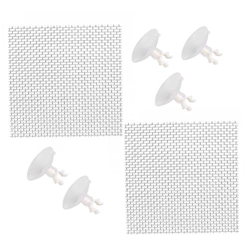 Angoily Aquarium Pflanzenhalter 2pcs Edelstahl Mesh für Wasserpflanze Moos Fisch Tank Moos Net Rostfrei von Angoily