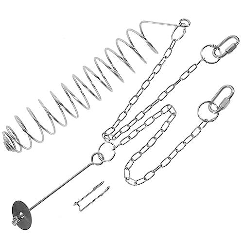 Angoily 2st Futterregal Für Papageien Und Vögel Aus Edelstahl Vogelfutterkorb Vogelfutterspieß Futterhäuschen Für Vogelkäfige Leckerli-spieß Für Den Käfig Aufhänger Rostfreier Stahl Obst von Angoily