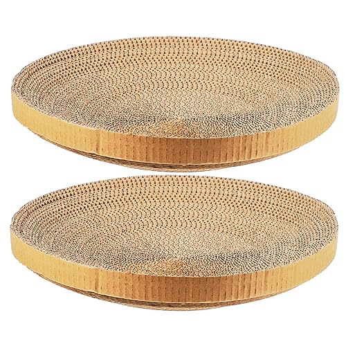 Angoily 2st Gewellter Ersatzkern Wandkratzer Für Katzen Katzenkratzer Aus Sisal Ersatzpads Für Katzenkratzer Kratzmöbel Für Kratzunterlage Für Katzen Schaber Papier Haustier Ersatzpolster von Angoily